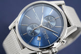 Hugo Boss Jet Blue Dial Silver Mesh Bracelet Watch for Men - 1513441 Buy Now By Hugo Boss