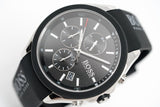 Hugo Boss Velocity Black Dial Black Leather Strap Watch for Men - 1513716 Buy Now By Hugo Boss