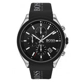Hugo Boss Velocity Black Dial Black Leather Strap Watch for Men - 1513716 Buy Now By Hugo Boss