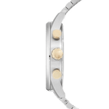 Hugo Boss Navigator White Dial Two Tone Steel Strap Watch for Men - 1513499 Buy Now By Hugo Boss