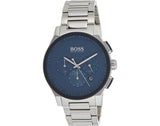 Hugo Boss Peak Chronograph Blue Dial Silver Steel Strap Watch for Men - 1513763 Buy Now By Hugo Boss
