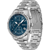Hugo Boss Pilot Blue Dial Silver Steel Strap Watch for Men - 1513850 Buy Now By Hugo Boss