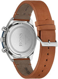 Hugo Boss Santiago Blue Dial Brown Leather Strap Watch for Men - 1513860 Buy Now By Hugo Boss