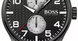 Hugo Boss Aeroliner Maxx Quartz Black Dial Black Nylon Strap Watch For Men - HB1513086 Buy Now By Hugo Boss
