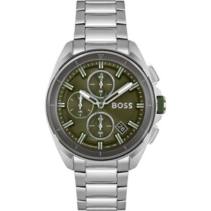 Hugo Boss Volane Grey Dial Silver Steel Strap Watch for Men - 1513951 Buy Now By Hugo Boss