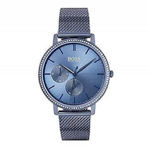 Hugo Boss Infinity Blue Dial Blue Mesh Bracelet Watch for Women - 1502518 Buy Now By Hugo Boss