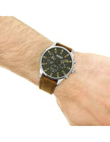 Hugo Boss Time One Black Dial Brown Leather Strap Watch for Men - 1513448 Buy Now By Hugo Boss