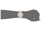 Michael Kors Darci Rose Gold Dial Two Tone Steel Strap Watch for Women - MK4327 Buy Now By Michael Kors