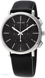 Calvin Klein Posh Black Dial Black Leather Strap Watch for Men - K8Q371C1 Buy Now By Calvin Klein