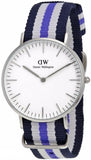 Daniel Wellington Classic Trinity White Dial Three Tone Nylon Strap Watch For Women - 0609DW Buy Now By Daniel Wellington