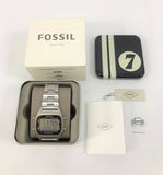 Fossil Retro Digital Silver Dial Silver Steel Strap Watch for Men - FS5844 Buy Now By Fossil