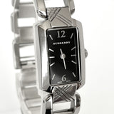 Burberry Signature Quartz Black Dial Silver Steel Strap Watch for Women - BU4210 Buy Now By Burberry