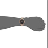 Coach Charles Black Dial Rose Gold Mesh Bracelet Watch for Men - 14602552 Buy Now By Coach