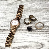 Marc Jacobs Amy White Dial Rose Gold Steel Strap Watch for Women - MBM3227 Buy Now By Marc Jacobs