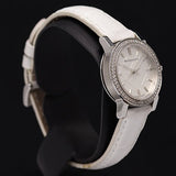 Burberry The City White Diamonds Dial White Leather Strap Watch for Women - BU9221 Buy Now By Burberry