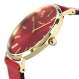 Coach Perry Red Dial Red Leather Strap Watch for Women - 14503852 Buy Now By Coach