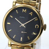 Marc Jacobs Baker Black Dial Gold Steel Strap Watch for Women - MBM3355 Buy Now By Marc Jacobs