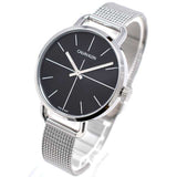 Calvin Klein Even Black Dial Silver Mesh Bracelet Watch for Women - K7B23121 Buy Now By Calvin Klein