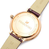 Swarovski Crystal Frost Red Dial Red Leather Strap Watch for Women - 5484064 Buy Now By Swarovski