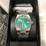 Tissot PRX Green Dial Silver Steel Strap Watch for Women - T137.210.11.081.00 Buy Now By Tissot