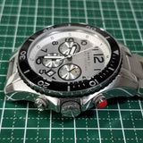 Marc Jacobs Rock Chronograph White Dial Silver Steel Strap Watch for Men - MBM5027 Buy Now By Marc Jacobs