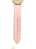 Coach Delancey Gold Dial Pink Leather Strap Watch for Women - 14503332 Buy Now By Coach