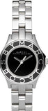 Marc Jacobs Blade Black Dial Silver Steel Strap Watch for Women - MBM3059 Buy Now By Marc Jacobs
