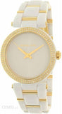 Michael Kors Delray Rose Gold Dial White Steel Strap Watch for Women - MK4315 Buy Now By Michael Kors