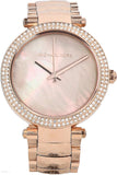 Michael Kors Parker Rose Gold Dial with Diamonds Rose Gold Steel Strap Watch for Women - MK6426 Buy Now By Michael Kors