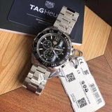 Tag Heuer Formula 1 Chronograph Black Dial Silver Steel Strap Watch for Men - CAZ101H.BA0842 Buy Now By Tag Heuer