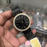 Michael Kors Darci Black Dial Black Steel Strap Watch for Women - MK3322 Buy Now By Michael Kors