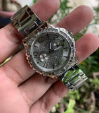 Guess Sassy Multifunction Quartz Silver Dial Silver Steel Strap Watch For Women - W0705L1 Buy Now By Guess