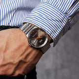 Mido Commander II Automatic Chronometer Grey Dial Silver Steel Strap Watch For Men - M021.431.11.061.01 Buy Now By Mido