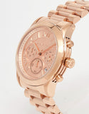 Michael Kors Cooper Rose Gold Rose Gold Steel Strap Watch for Women - MK6275 Buy Now By Michael Kors