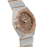 Omega Constellation Quartz Brown Dial Silver Steel Strap Watch for Women - 131.20.25.60.13.001 Buy Now By Omega