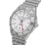 Breitling Chronomat GMT 40 White Dial Silver Steel Strap Watch for Men - A32398101A1A1 Buy Now By Breitling