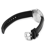 Tag Heuer Aquaracer Quartz Black Dial Black Rubber Strap Watch for Men - WBD1110.FT8021 Buy Now By Tag Heuer