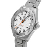 Tag Heuer Aquaracer Automatic White Dial Silver Steel Strap Watch for Men - WBD2111.BA0928 Buy Now By Tag Heuer