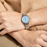 Calvin Klein Simplicity Blue Dial Silver Steel Strap Watch for Women - K432314N Buy Now By Calvin Klein