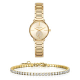 Michael Kors Portia Quartz Gold Dial Gold Steel Strap Watch For Women - MK3838 Buy Now By Michael Kors