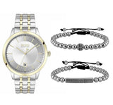 Hugo Boss Classic Silver Dial Two Tone Steel Strap Watch for Men - 1513687 Buy Now By Hugo Boss