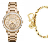 Michael Kors Madelyn Quartz Gold Dial Gold Steel Strap Watch For Women - MK6287 Buy Now By Michael Kors