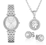 Michael Kors Darci Silver Dial Silver Steel Strap Watch for Women - MK3429 Buy Now By Michael Kors