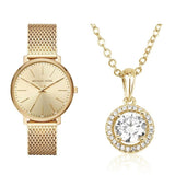 Michael Kors Pyper Quartz Gold Dial Gold Mesh Strap Watch For Women - MK4339 Buy Now By Michael Kors