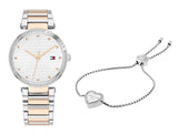 Tommy Hilfiger Lynn Quartz White Dial Two Tone Steel Strap Watch For Women - 1782236 Buy Now By Tommy Hilfiger