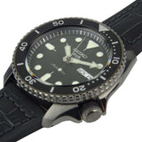 Seiko 5 Sport Automatic Black Dial Black Silicone Strap Watch For Men - SRPD65K3 Buy Now By Seiko