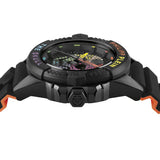 Philipp Plein The Skull Black Dial Black Silicone Strap Watch For Men - PWAAA1121 Authentic Buy Shop Now