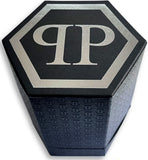 Philipp Plein The Skull Gold Dial Black Silicone Strap Watch for Men - PWAAA0221 Authentic Buy Shop Now