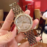 Michael Kors Darci Gold Dial Gold Steel Strap Watch for Women - MK3438 Buy Now By Michael Kors