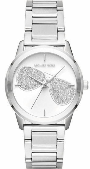 Michael Kors Harman Analog Silver Dial Silver Steel Strap Watch For Women - MK3672 Buy Now By Michael Kors